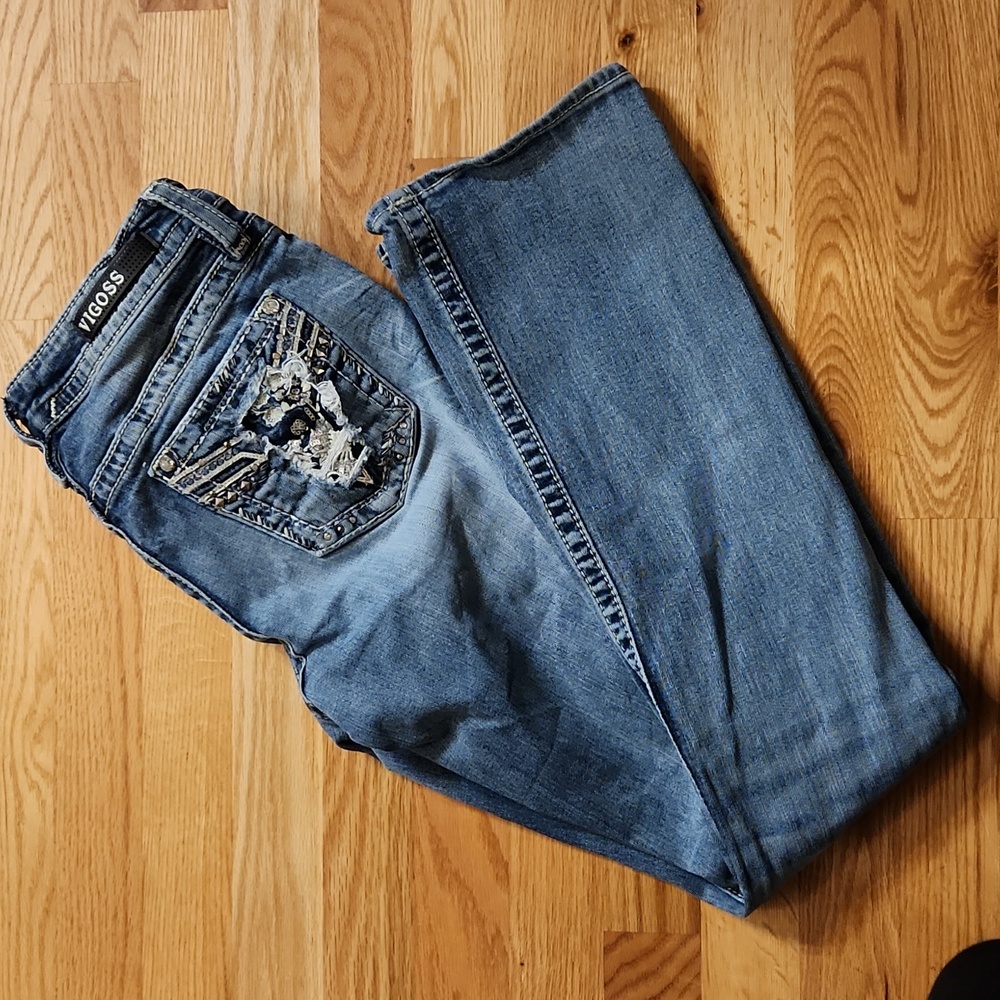 Vigoss Slim Boot Cut Jean's, sz 4